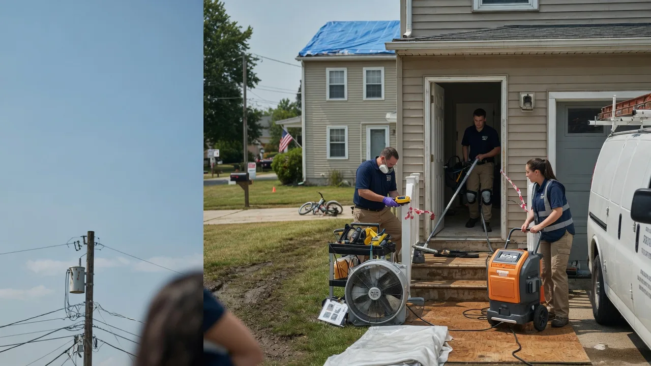 Water Damage Repair in Crucible, PA near me